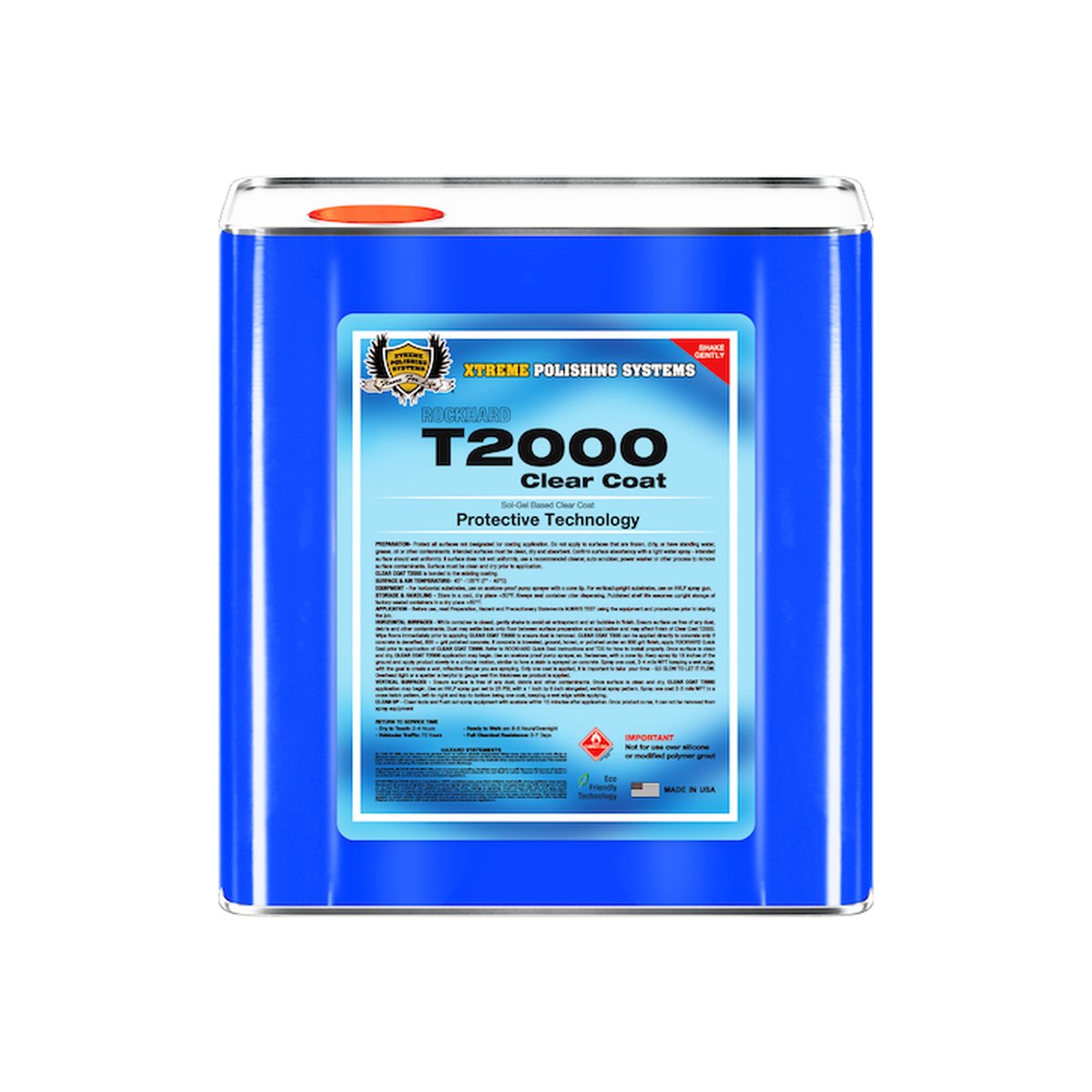 RockHard T2000 — vernis de finition, bidon 2.3 L