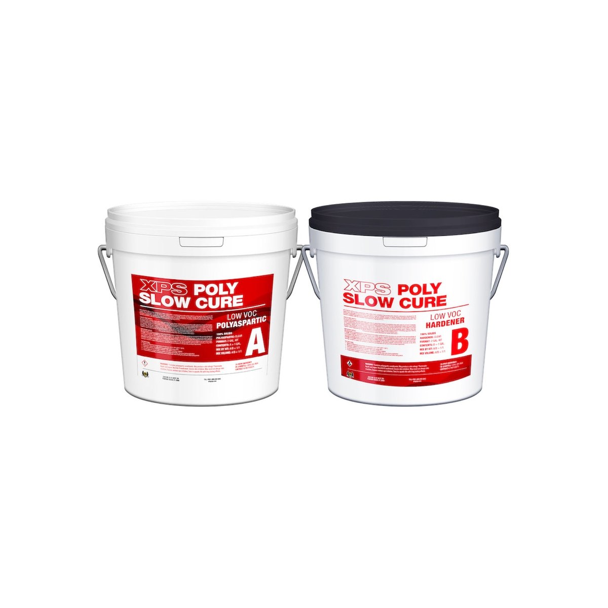 XPS SC Poly — polyaspartique à prise lente, kit 7.6 L